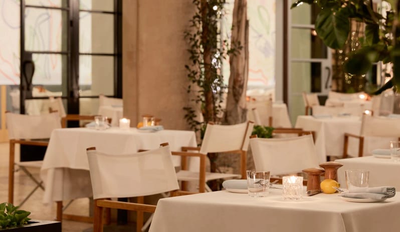 The Maybourne Beverly Hills - The Terrace Table Arrangement